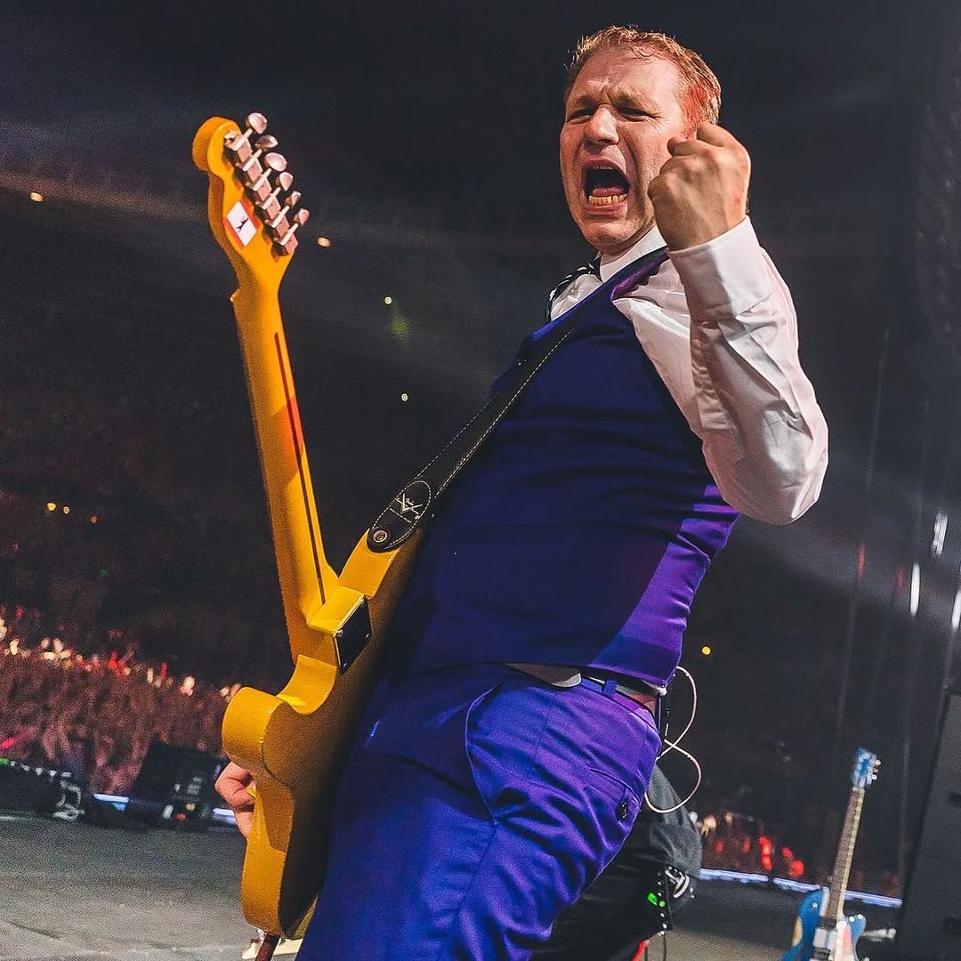 Mathias Roska live auf der Bühne — Energiegeladener Auftritt mit Telecaster